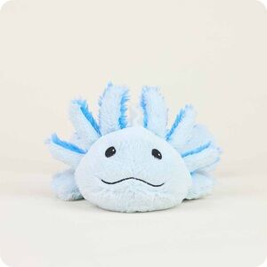 Blue Axolotl Warmies plush